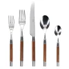 Conty Flatware Wood 5 Piece Setting
