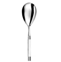 Conty Large Serving Spoon White