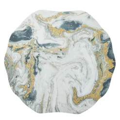 Cosmos Placemat Ivory & Gold Set of 4