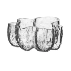 Crackle Clear Bowl