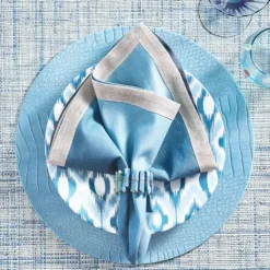 Croco Placemat Glacier Blue
