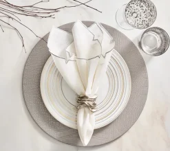 Croco Placemat Grey Set of 4