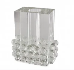 Crystal Balls Rectangle Vase
