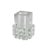 Crystal Balls Square Vase
