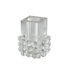 Crystal Balls Square Vase