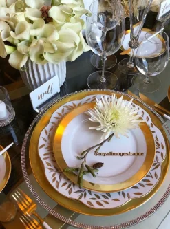 Danielle Gold Dinnerware