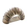 Demilune Napkin Ring Silver Set of 4