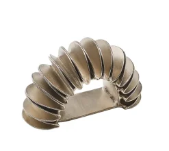 Demilune Napkin Ring Silver Set of 4