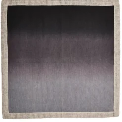 Dip Dye Napkin Grey & Black Set of 4