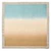 Dip Dye Napkin Natural & Seafoam Set of 4