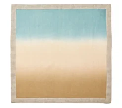Dip Dye Napkin Natural & Seafoam Set of 4