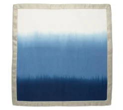 Dip Dye Napkin Set of 4 - Blue & White