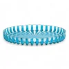 Dolce Vita Round Tray - Turquoise