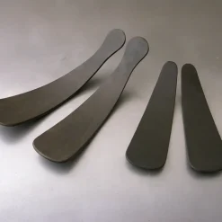 Ebonized Oak Salad Tosser Set -