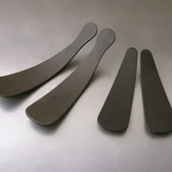 Ebonized Oak Salad Tosser Set -