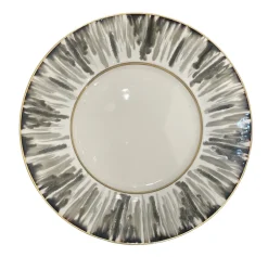 Ecaille Creme Dinner Plate