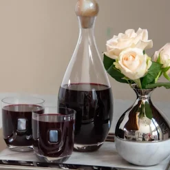 Elevo Smoke Agate Decanter