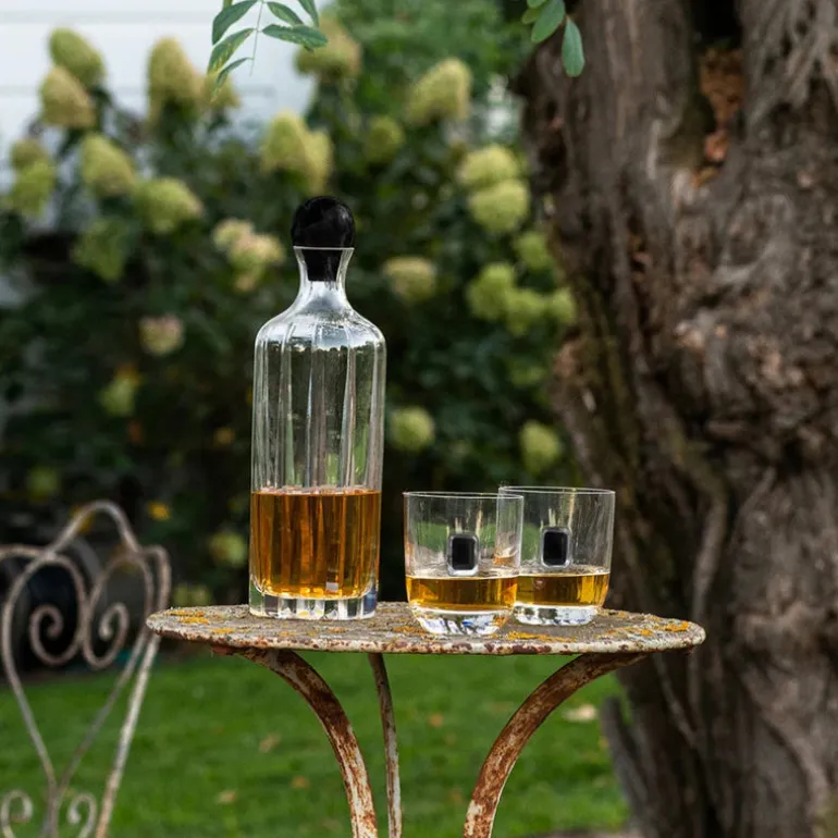 Elevo Liquor Decanter - Obsidian