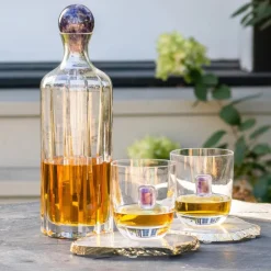 Elevo Liquor Decanter, Amethyst