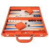 Ellen Orange Backgammon Set