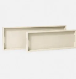 Emery Console Ivory Tray