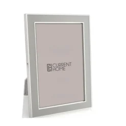 Enamel Thin Chiffon Silver Frame