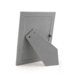 Enamel Thin Chiffon Silver Frame