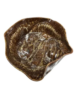 Euphoria Drip Nesting Brown Bowl