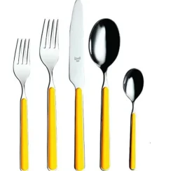 Fantasia Flatware 5 Piece Set | 16 Available Colors