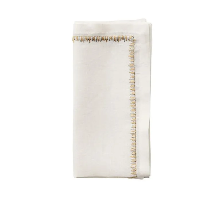 Filament Napkin Gold & Silver Set of 4