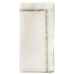 Filament Napkin Gold & Silver Set of 4