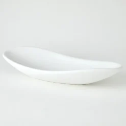 Flagstone Oblong Centerpiece - White