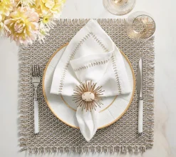 Flare Napkin Ring Gold Set of 4