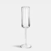 Fluted Champagne Glass