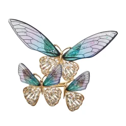 Flutter Napkin Ring Set of 4 - Lilac & Periwinkle