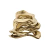 Flux Napkin Ring Gold Set of 4