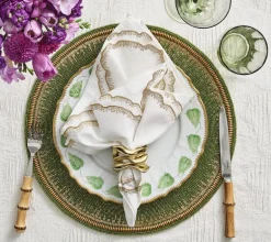 Flux Napkin Ring Gold Set of 4