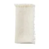 Fringe Napkin White & Gold Set of 4