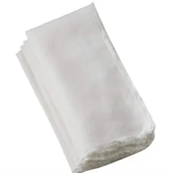 Fringed Stone Washed Napkin Ivory Set of 4