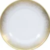 Golden Fire Dinner Plate