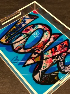 Graffiti Love Tray | Limited Edition