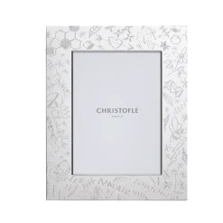 Graffiti Silver Plated Picture Frame 5x7