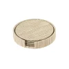 Grasscloth Coaster Set of 4