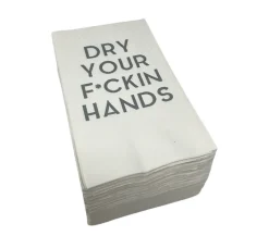 Guest Hand Towel Pack Dry Your F*ckin Hands