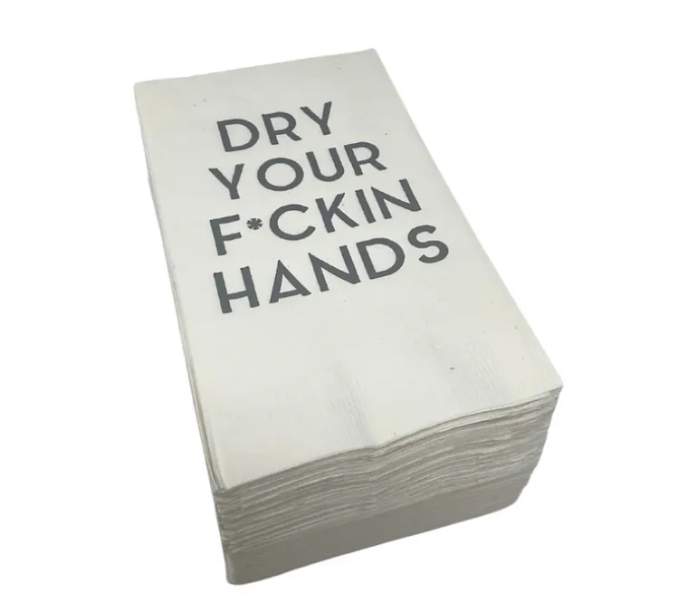 Guest Hand Towel Pack Dry Your F*ckin Hands