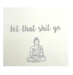 Guest Hand Towel Pack Let That Shit Go