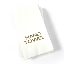Guest Towel Pack - Hand Towel - Gold