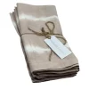 Hand Dyed Linen Napkin Set of 4 - Dusty Rose
