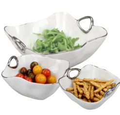 Handle Bowl Silver Trim