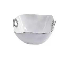 Handle Bowl Silver Trim